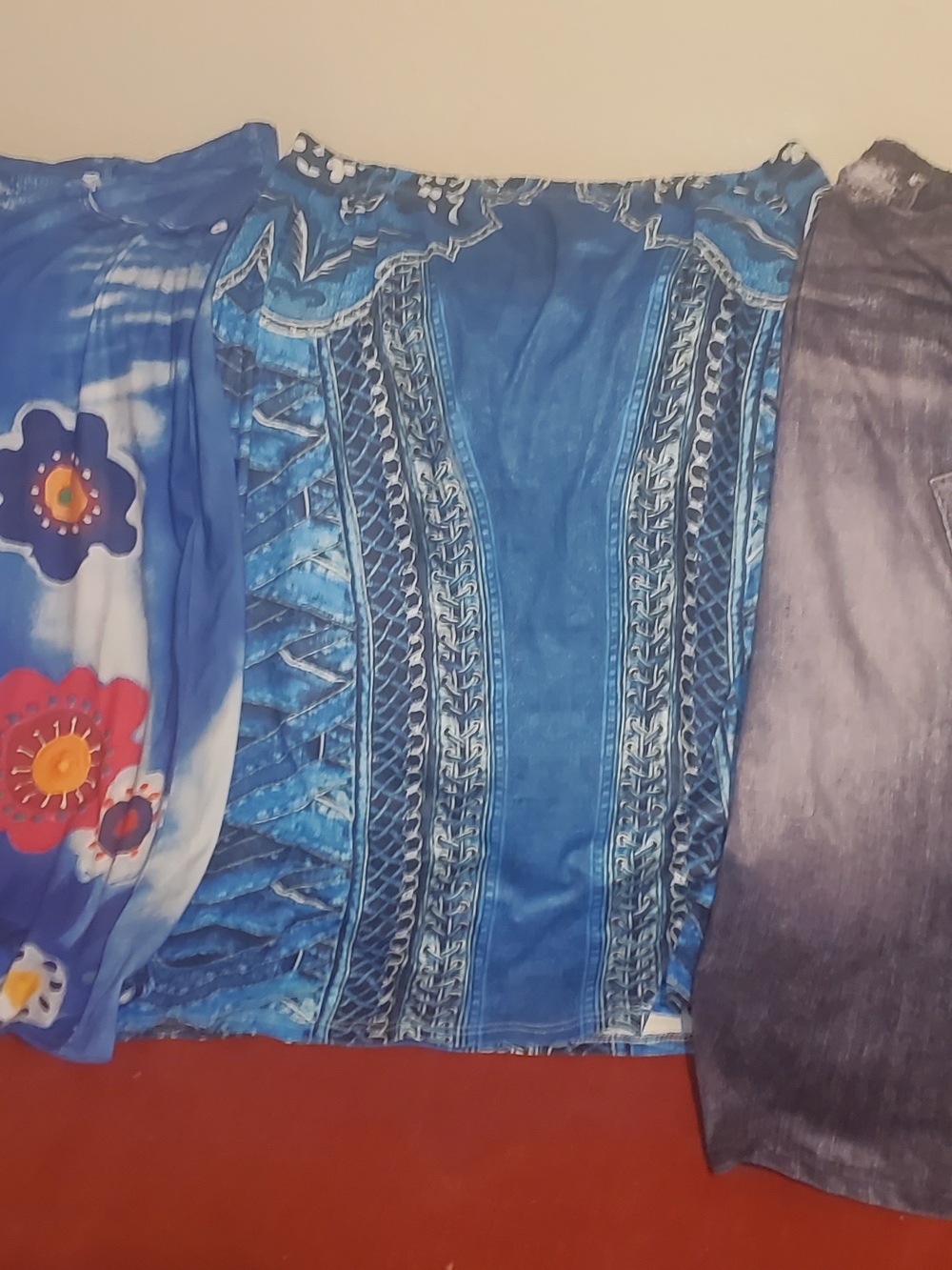 Bundle Of 4 Patterned Skirts Size 1x